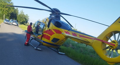 Kiedy śmigłowiec LPR lądował na drodze, wiedzieli, że stało się coś złego. Dramat w Okalewie