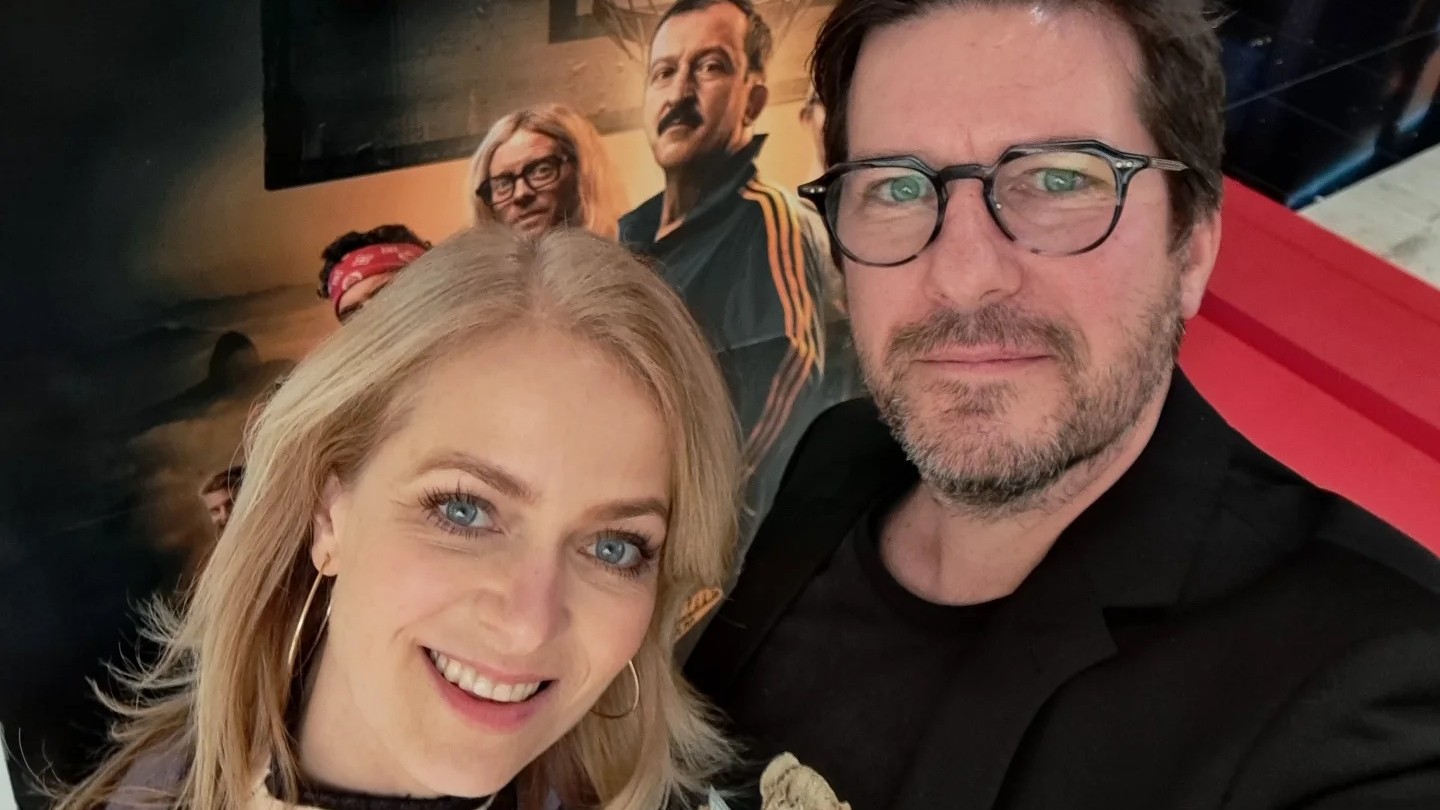 Moderátorka Janka Hospodárová a jej priateľ Ľubomír.