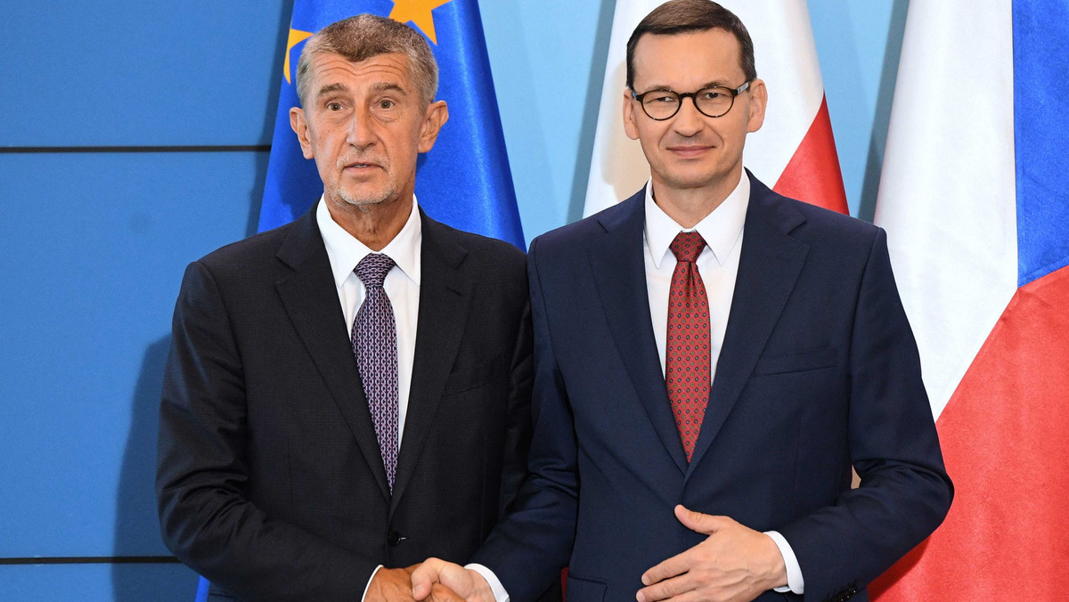 Spotkanie premierów Polski i Czech. Morawiecki i Babisz o Grupie Wyszehradzkiej