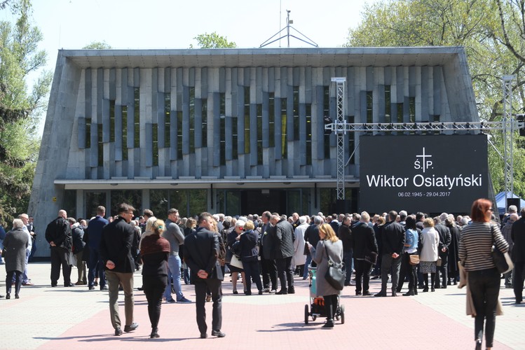 Uroczystości pogrzebowe prof. Wiktora Osiatyńskiego
