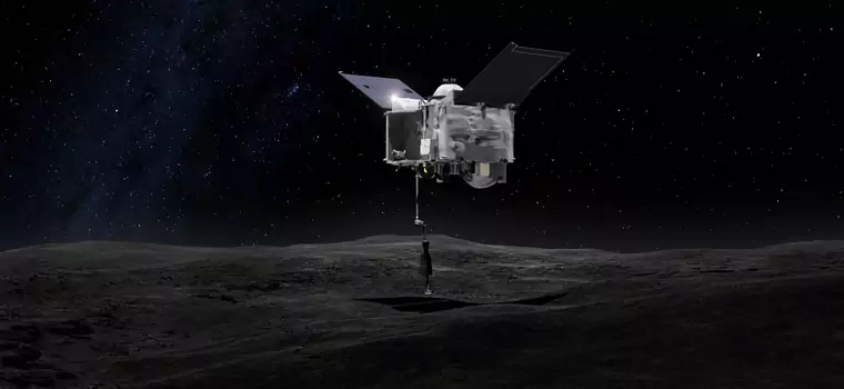 Sonda OSIRIS-REx odcisnęła ślad na asteroidzie Bennu. NASA pokazała zdjęcia