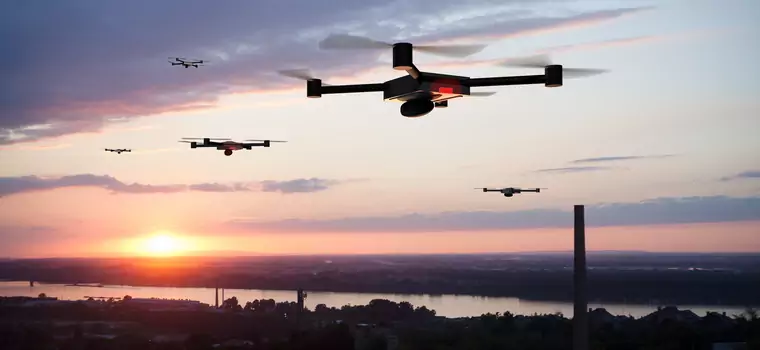 DARPA testuje roje dronów, które pomogą wojsku