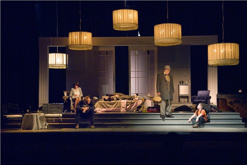 Scena iz predstave "Trst"