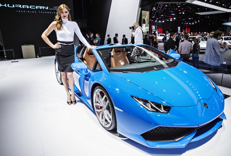 Lamborghini Huracan Spyder,  (CTK Photo/Josef Horazny) Dostawca: PAP/CTK
