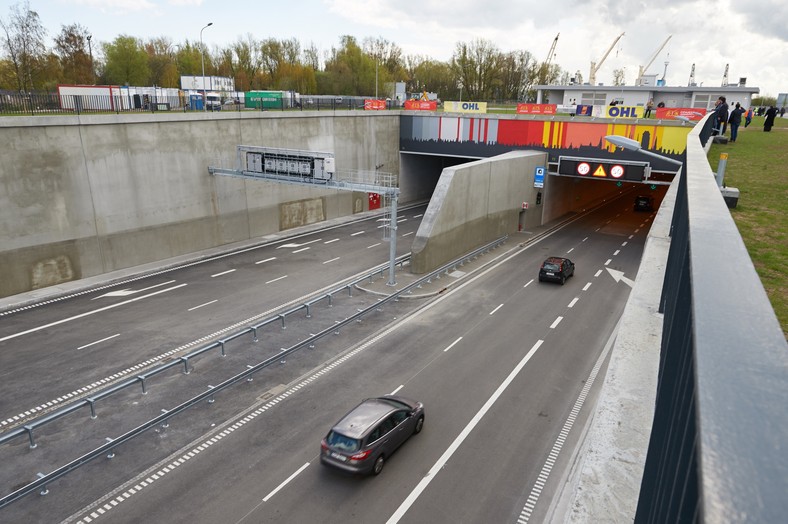 Tunel pod Martwą Wisłą w Gdańsku