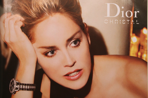 Reklama Diora z Sharon Stone