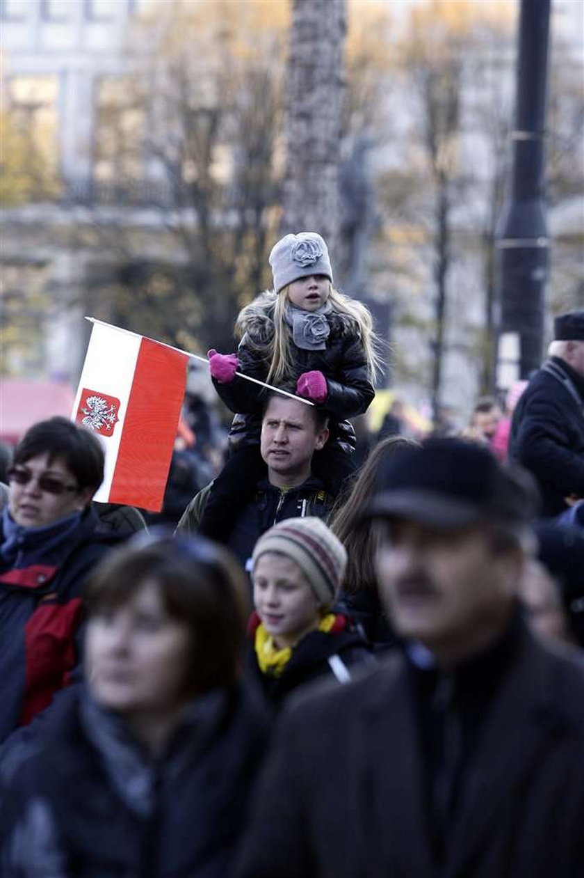 Tysiące Polaków na obchodach Święta Niepodległości