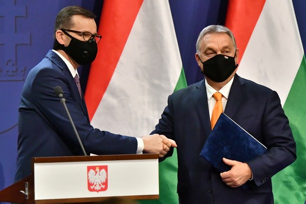 Mateusz Morawiecki i Viktor Orban