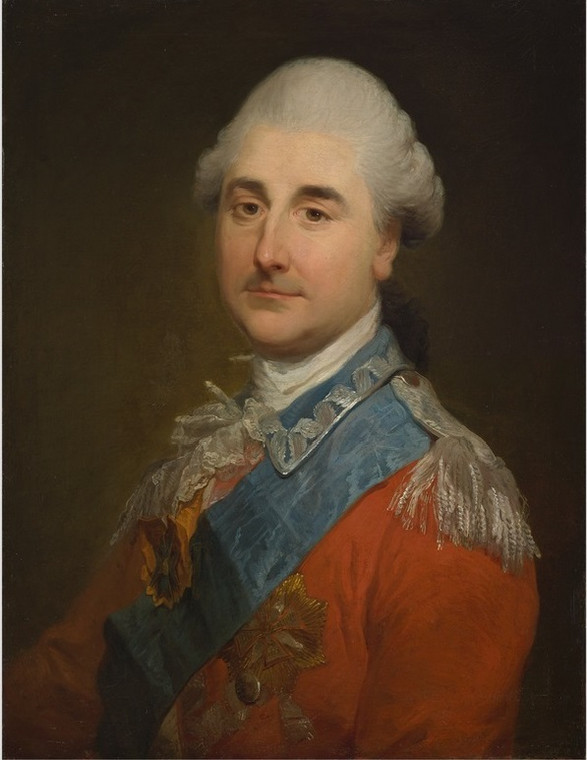 Stanisław Antoni Poniatowski, kandydat Familii do tronu polskiego w 1764 r. Portret pędzla Marcellego Bacciarelliego