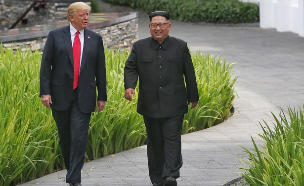 Donald Trump i Kim Dzong Un