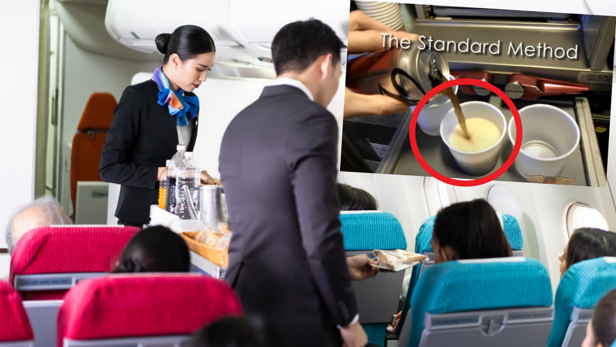 Stewardesy nie lubią, gdy pasażerowie zamawiają ten napój