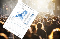 Populacja UE znów rośnie. Polska odnotowała jeden z największych spadków [MAPA]