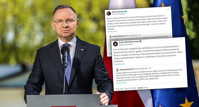 Prezydent Andrzej Duda złożył kondolencje po śmierci prezydenta Iranu. I się zaczęło!