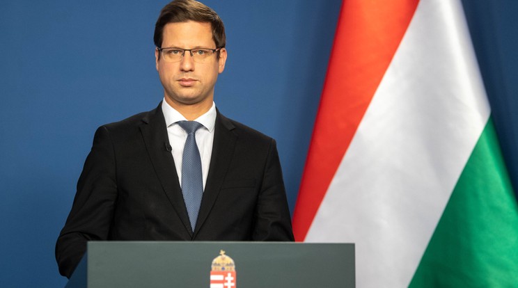 Gulyás Gergely: Sikeres volt a védekezés. /Fotó:MTI/kormany.hu/Botár Gergely