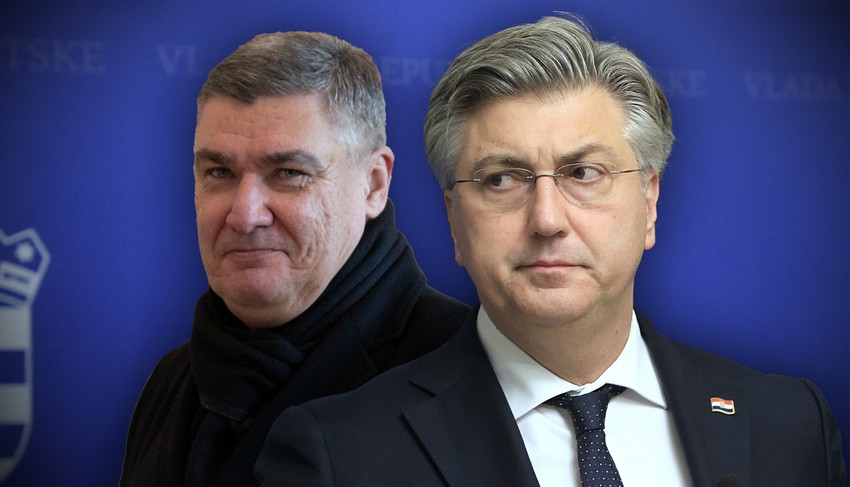 Zoran Milanović i Andrej Plenković