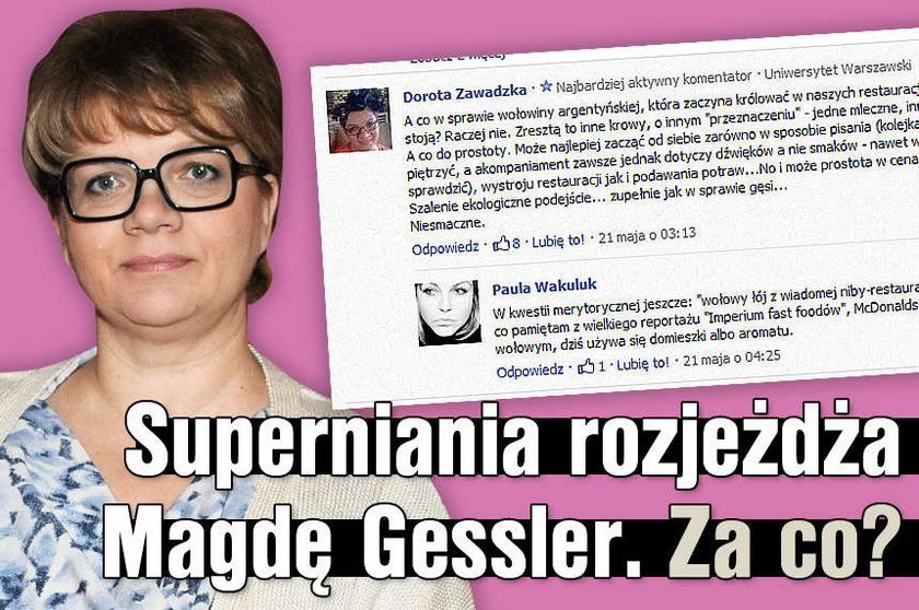 Superniania rozjeżdża Gessler Za co