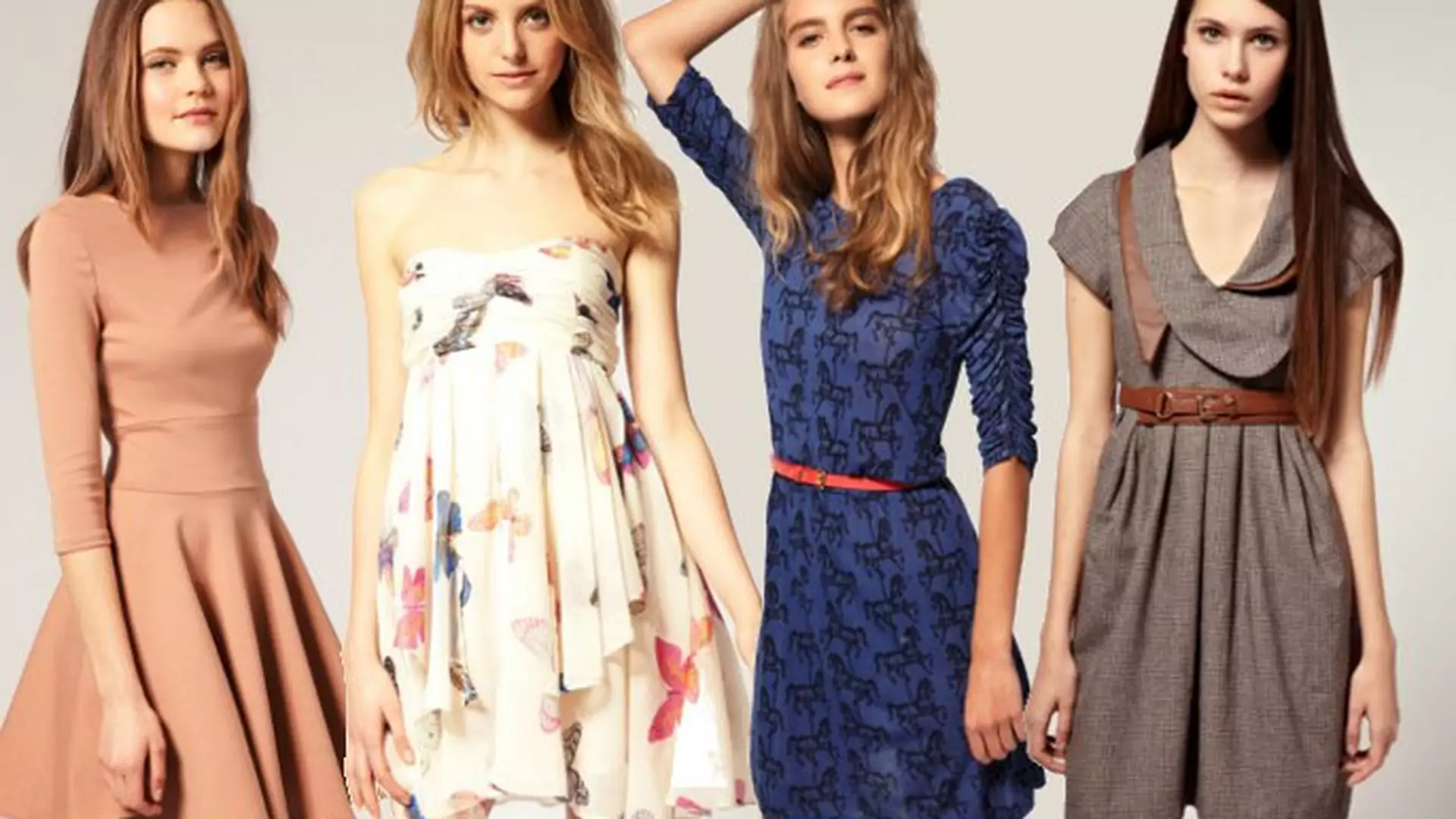 Sukienki Asos: kilkaset modnych wzorów