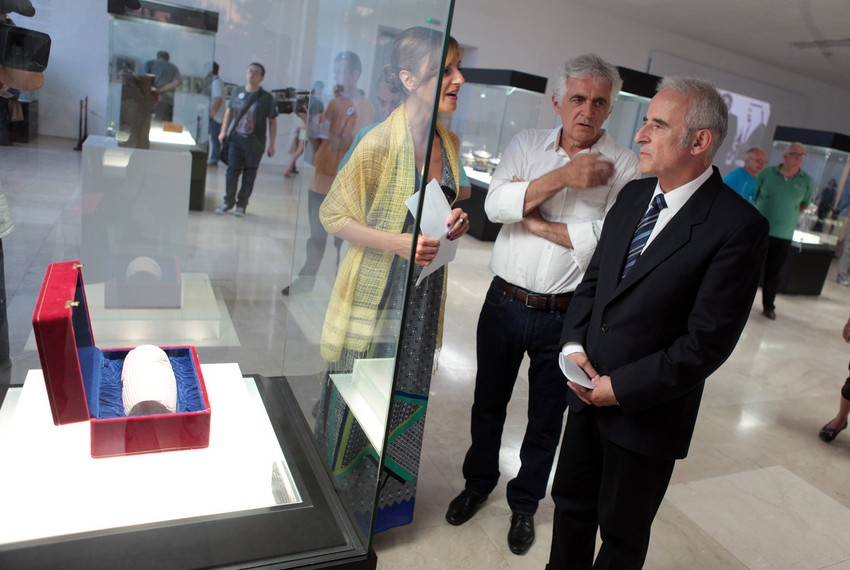 Neda Knežević sa Momom Cvijovićem i Bratislavom Petkovićem