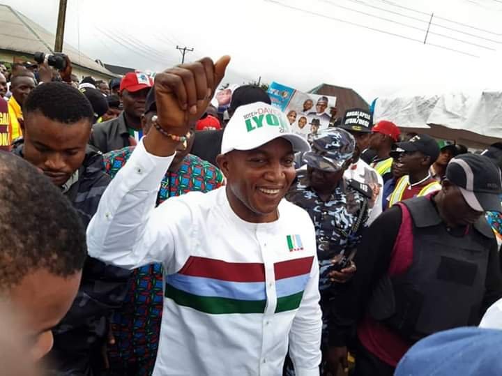 The All Progressives Congress governorship candidate in Bayelsa David Lyon. [Twitter/@APCBayelsa]