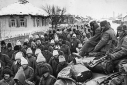 Żołnierze rumuńscy podczas bitwy stalingradzkiej, listopad-grudzień 1942 r.