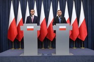 Mateusz Morawiecki i Andrzej Duda