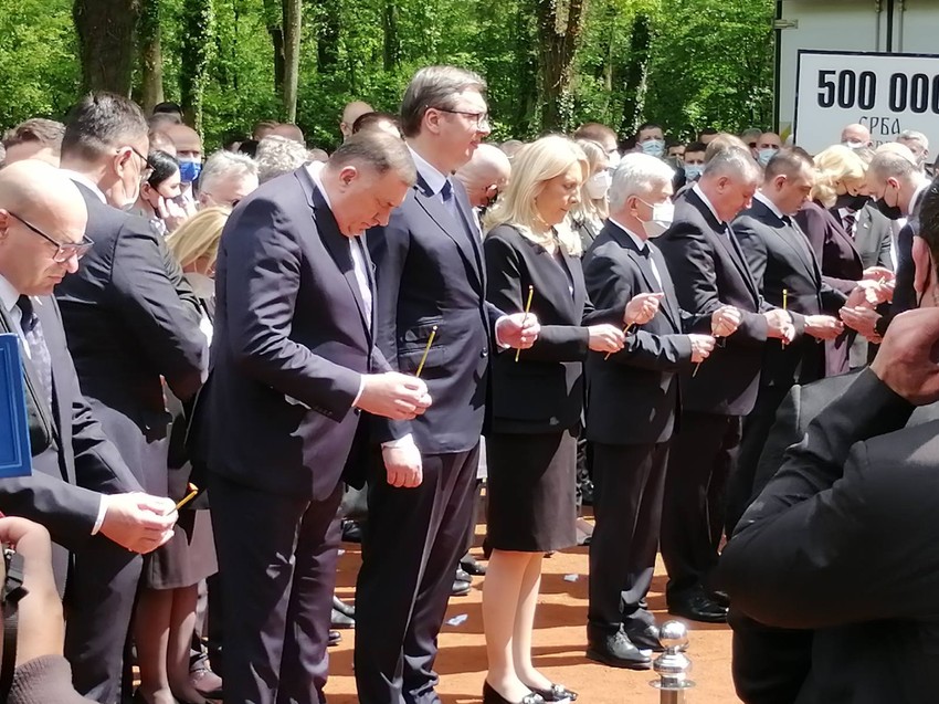 Vučić i Dodik u Donjoj Gradini