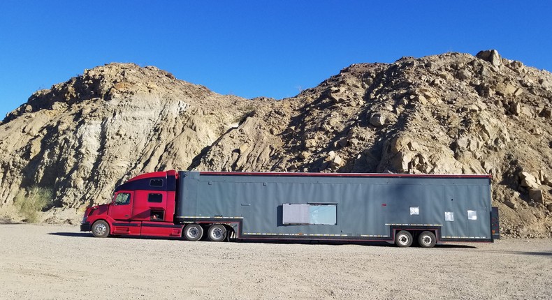 Clayton and Theresa Balabanov converted a semitruck into the Nomad Monster Home.Clayton Balabanov