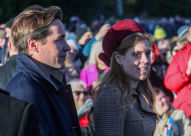 Prnceza Beatris sa suprugom