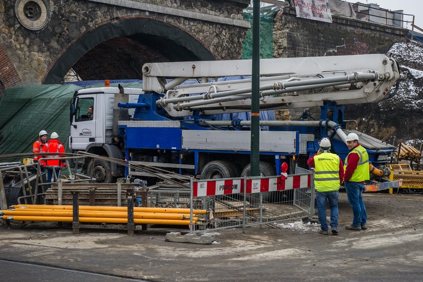 Remont na Grzegórzeckiej