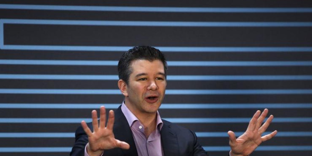 Uber CEO Travis Kalanick.