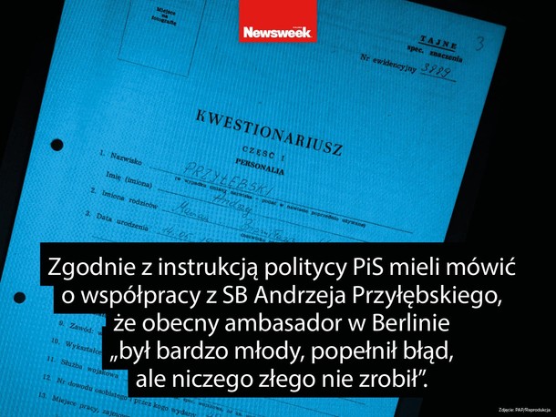 Przekazy dnia w PiS