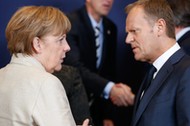 Angela Merkel Donald Tusk