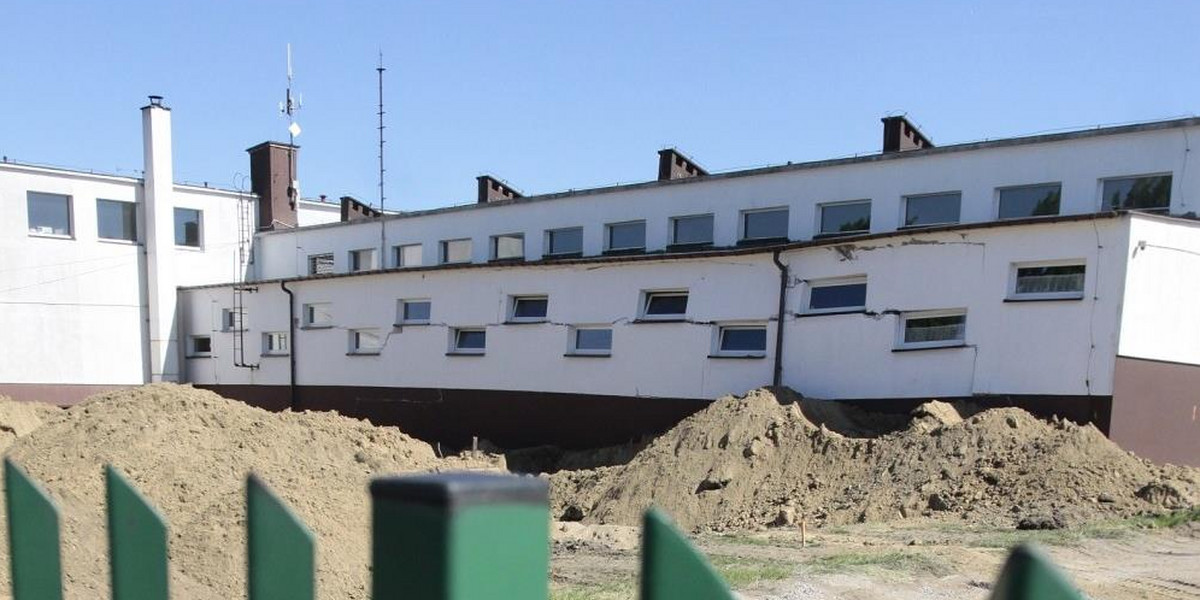 Katastrofa budowlana w szkole w Płochowie