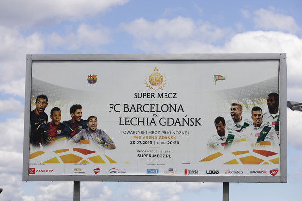 Mecz Lechia Gdańsk - FC Barcelona 30 lipca