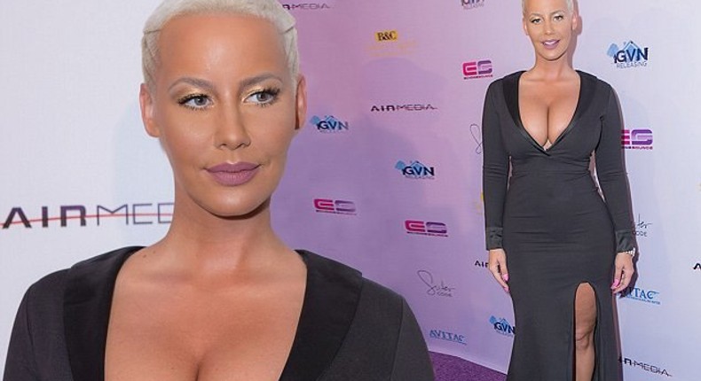 Amber Rose at 'Sister Code' premiere