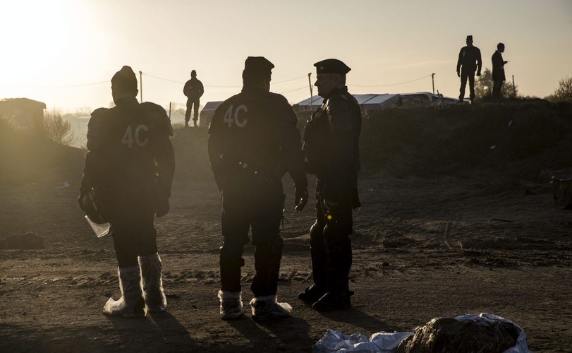 POZOSTAŁOŚCI PO 'DŻUNGLI' W CALAIS