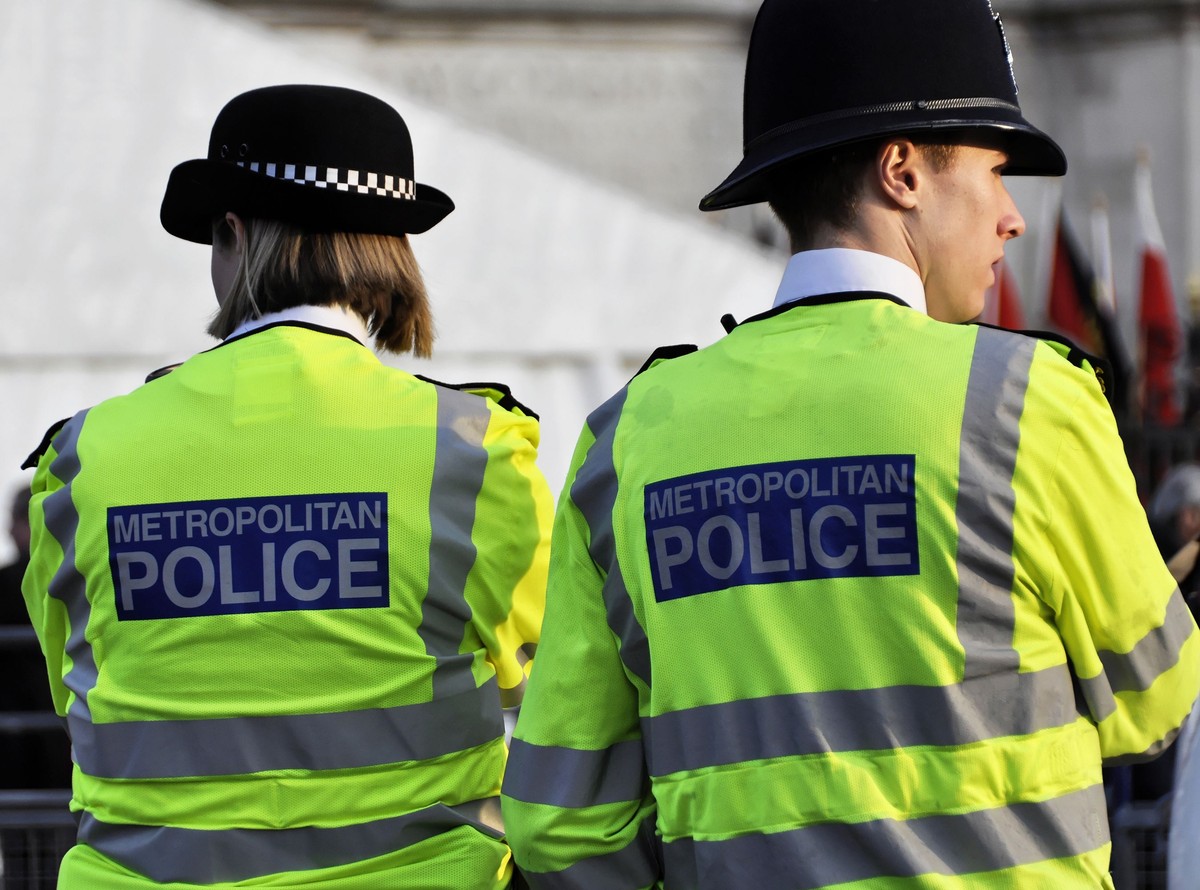 Brytyjscy policjanci