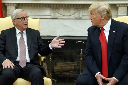 Napięcie na linii UE - USA rośnie. Juncker ostrzega Trumpa