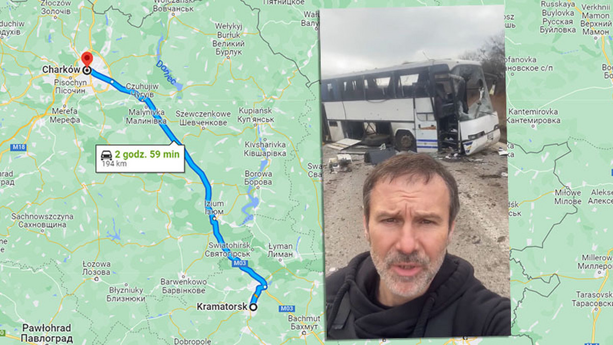 Wojna Rosja-Ukraina. Rosjanie zbombardowali autobus pełen uchodźców