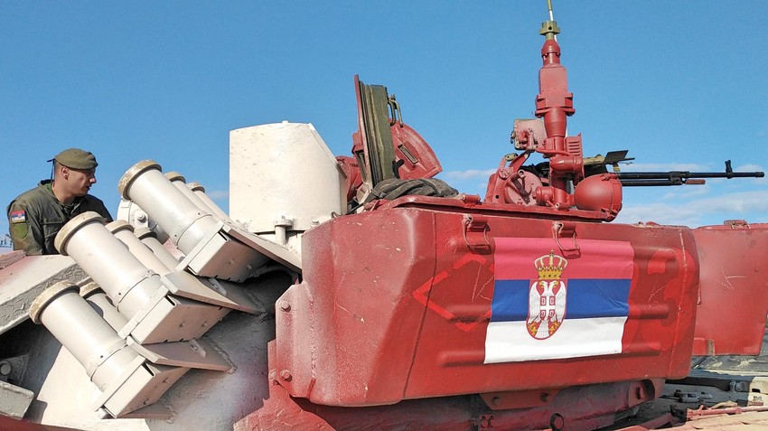 Tenkovski biatlon Vojska Srbije