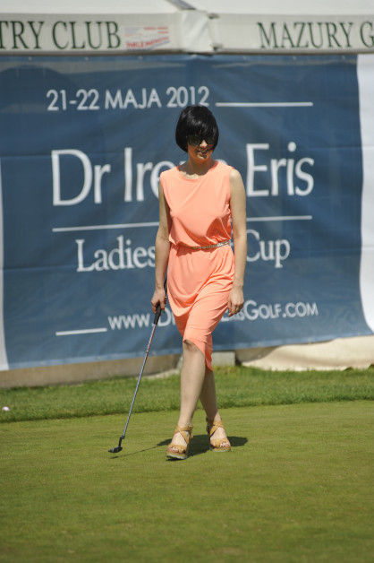 Tatiana Okupnik podczas Dr Irena Eris golf cup