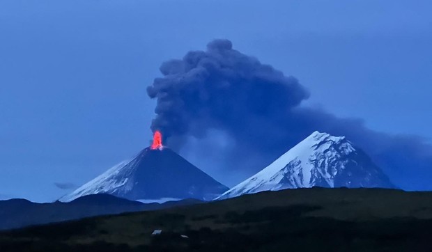 Erupcija vulkana na Kamčatki