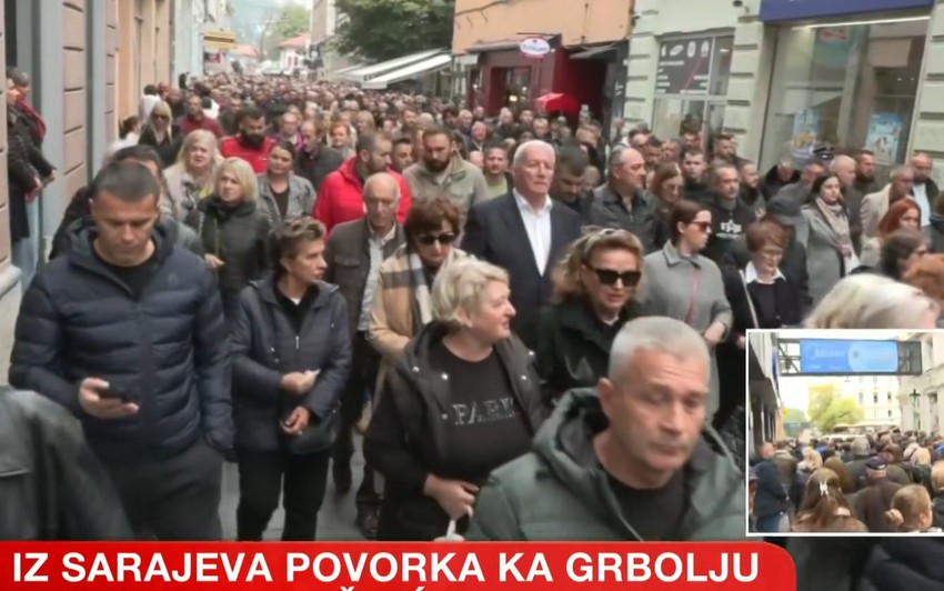 Sahrana Halida Bešlića