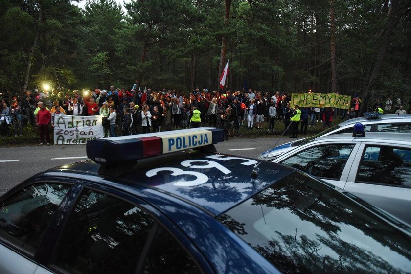 Protesty w Juracie