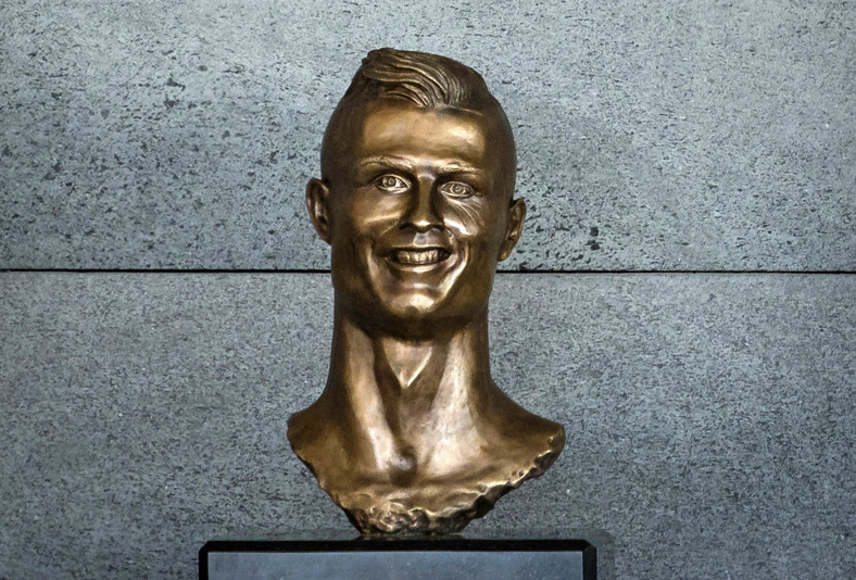 Popiersie z podobizną Cristiano Ronaldo