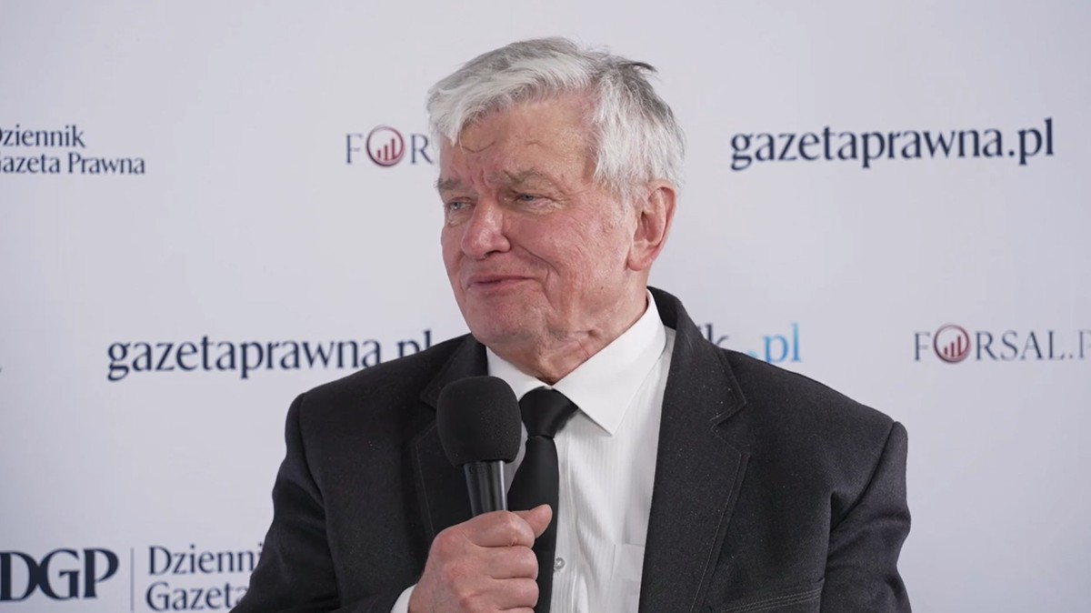 Leszek Pawłowicz, koordynator Europejskiego Kongresu Finansowego