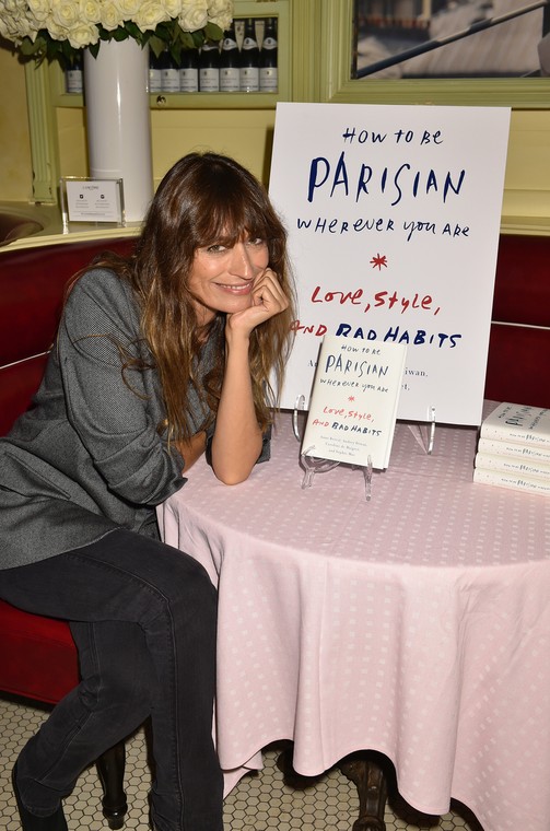 Caroline de Maigret na promocji książki