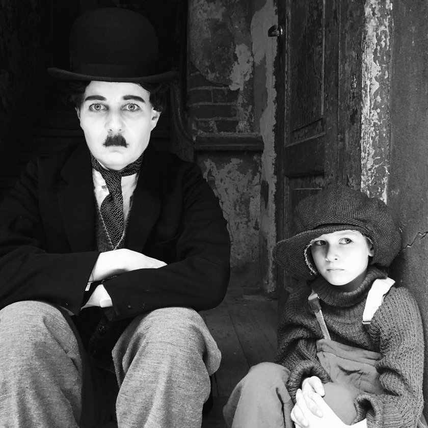 Małgorzata Kożuchowska jako Charlie Chaplin