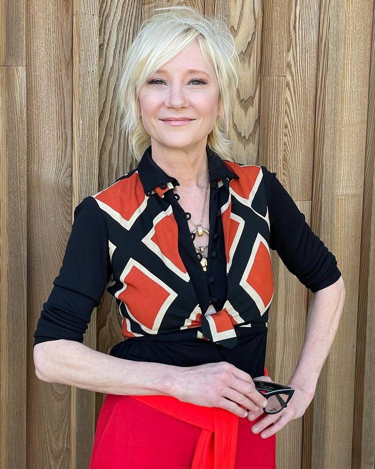 Americká herečka Anne Heche.