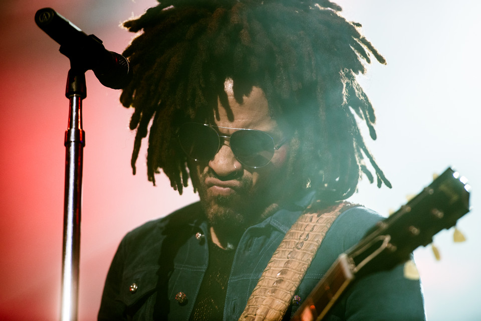  Lenny Kravitz z zespołem w Krakowie